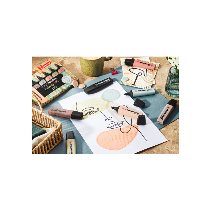 Marcador stabilo boss original naturecolors - beige stabilo 70/186