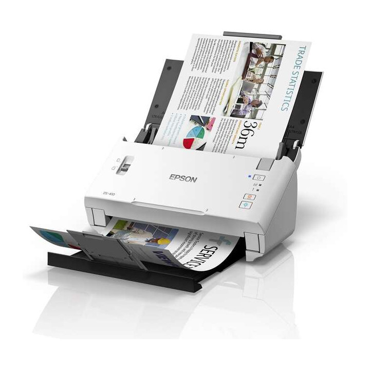 Epson Workforce DS-410 Escaner Documental A4 ADF 600dpi - Velocidad de Escaneo 26ppm
