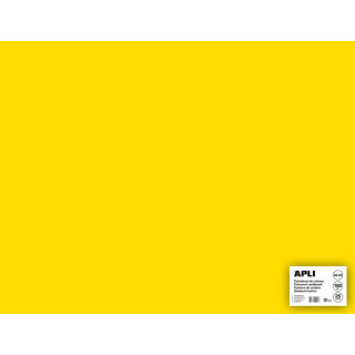 Apli Cartulina Amarilla 50 x 65cm 170g 25 Hojas