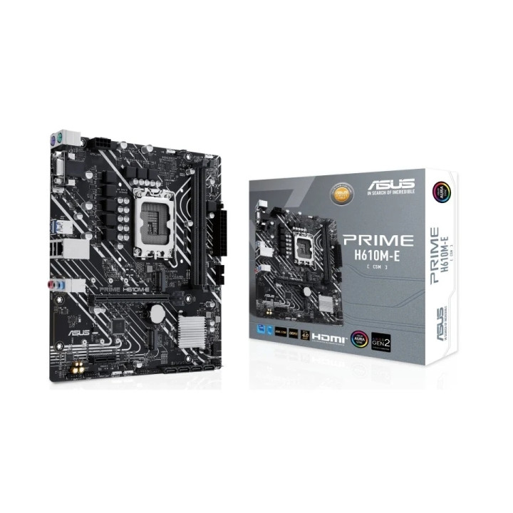 Asus Prime H610M-E-CSM Placa Base Intel1700 2x DDR5 - HDMI