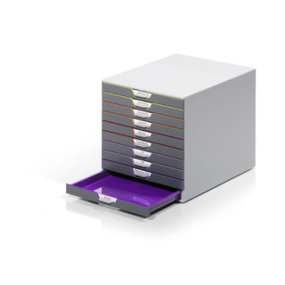 Modulo 10 cajones varicolor 10 durable 7610-275