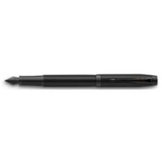 Pluma im cuerpo negro mate/adornos negros medium parker 2127742
