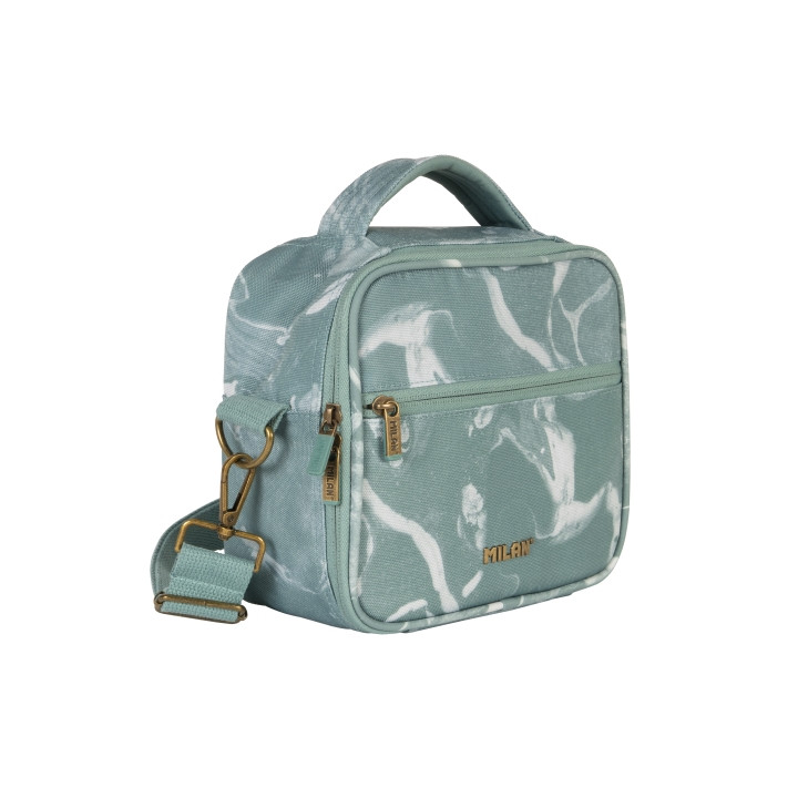 Milan Lava Bolsa Isotermica Porta Alimentos de 3.5L - Incluye 3 Recipientes - 23x20x11cm - Color Verde