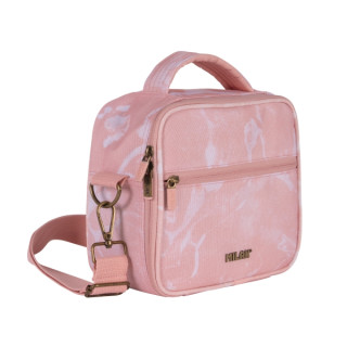 Milan Lava Bolsa Isotermica Porta Alimentos de 3.5L - Incluye 3 Recipientes - 23x20x11cm - Color Rosa