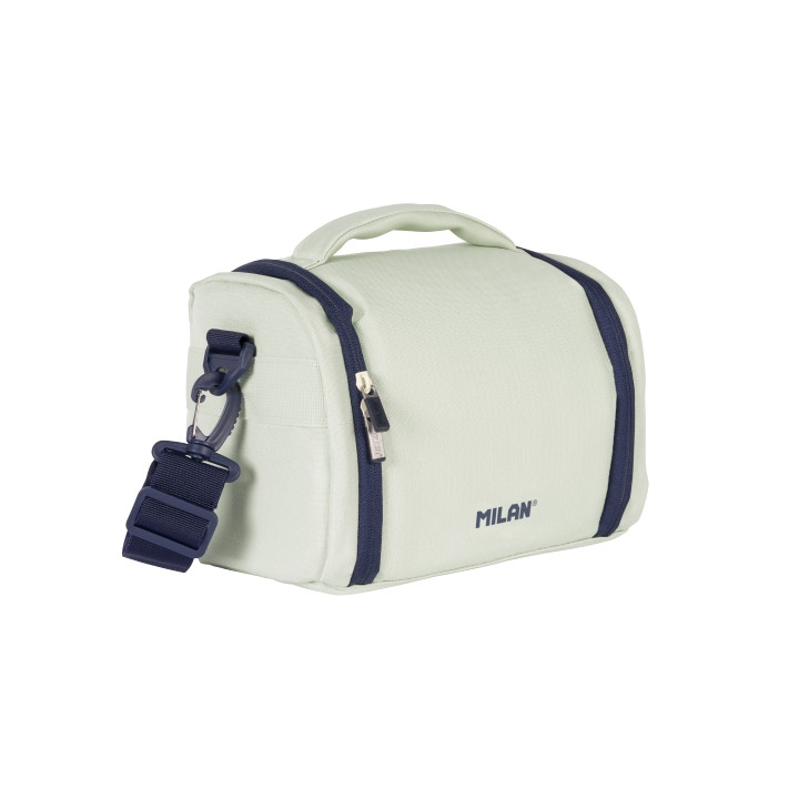 Milan 403 Since 1918 Bolsa Isotermica Porta Alimentos de 5L - Gran Capacidad - Apertura Total - 24.5x20x16cm - Color Menta