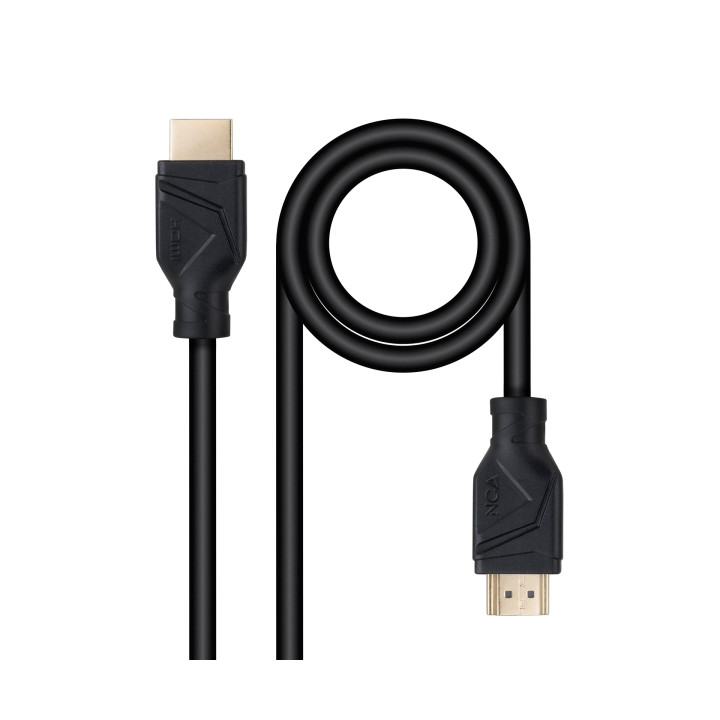 Nanocable Cable HDMI 2.1 CCS A/M-A/M - Longitud 1.5m - Color Negro