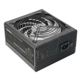 Tacens Radix Eco X 550 Fuente de Alimentacion 550W ATX - PFC Activo - Ventilador 140mm de 12dB - 80 Plus Silver - 160x150x85mm