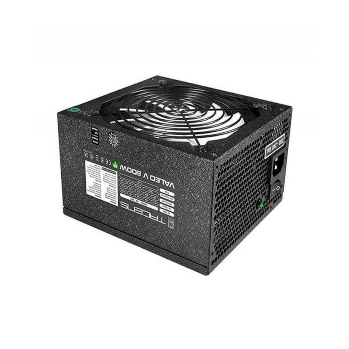 Tacens Valeo V 800M Fuente de Alimentacion 800W ATX - PFC Activo - Ventilador 140mm de 12dB - 80 Plus Silver - Cableado Modular