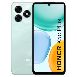 Honor X5c Plus Smartphone Pantalla 6.74" - 4+4GB - 128GB - Camara Principal 50MP - Bateria 5260mAh - Supercharge 15W - Color Az