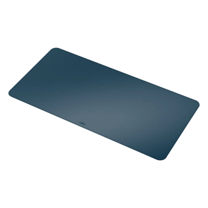 Leitz Alfombrilla de Escritorio Grande 80x40cm - Espesor 2mm - Antideslizante - Impermeable - Color Azul Oscuro