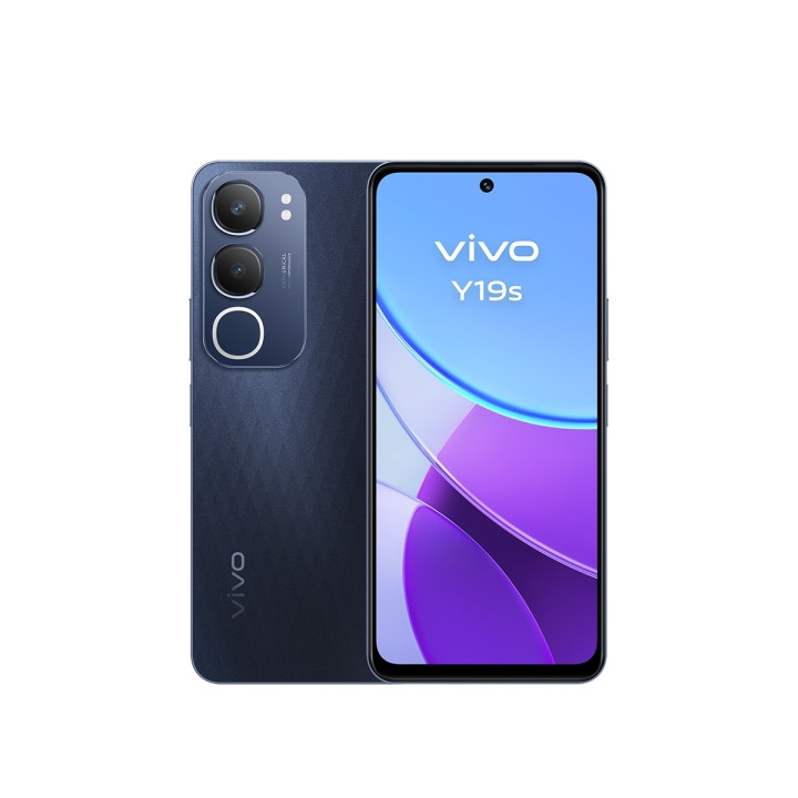 Vivo Y19s Smartphone Pantalla 6.68" - 8GB - 256GB - Camara 50Mp - Bateria 5150mAh - Admite Carga de 44W - Color Negro