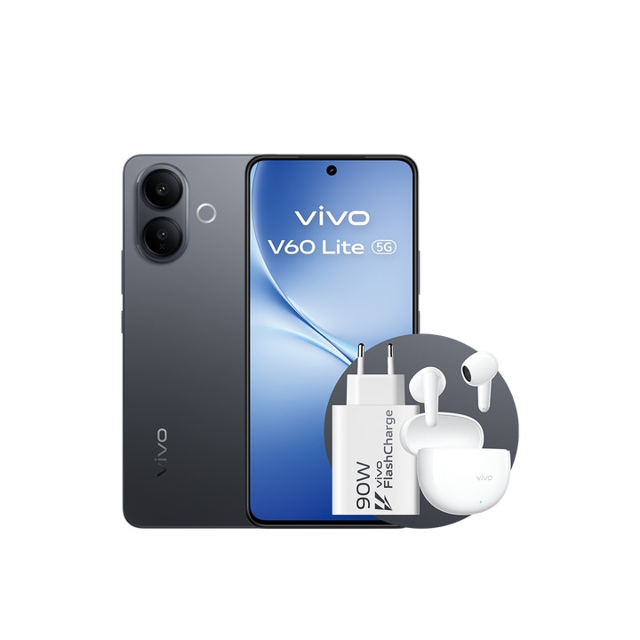 Vivo V60 Lite 5G Smartphone Pantalla 6.77" - 120Hz - 8GB - 256GB - Camara 50Mp - Bateria 6500mAh - Admite Carga de 90W - Color