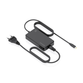 Aisens Cargador de Portatil GaN USB-C/PD 45W - Cable de 1.80m - Color Negro