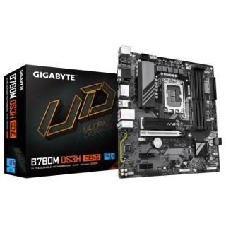 Gigabyte B760 DS3H Gen5 Placa Base Intel 1700 4x DDR5 VGA