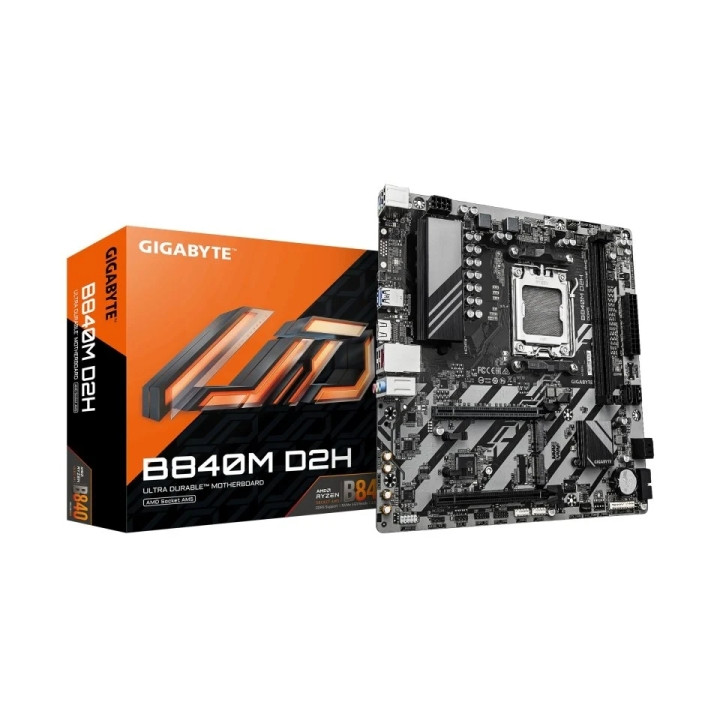 Gigabyte B840M D2H Placa Base AMD AM5 - 2x DDR5 - HDMI - MicroATX