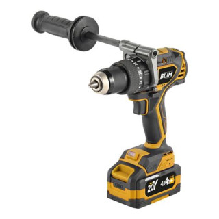Blim Pro Taladro Percutor 20V - 140Nm - Motor Sin Escobillas - Velocidad Regulable 0-2050rpm - Bateria de 4Ah Incluida - Maleti
