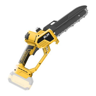 Blim Sierra de Podar 20V - Cuchilla de 8" - Motor Sin Escobillas - Bateria No Incluida - Maletin de Transporte - Color Negro y