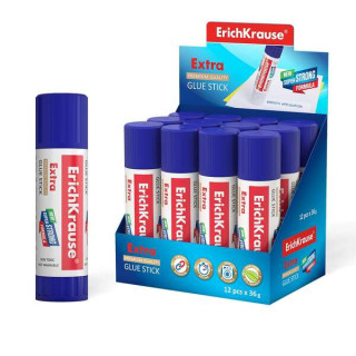 Erichkrause Pegamento en Barra Extra 36gr - Formula Super Fuerte - Consumo Economico - Adhesion Rapida y Fiable - Facil de Lava