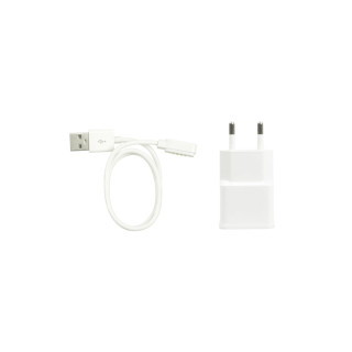 Savefamily Cargador de pared + Cable para Relojes Savefamily - 5V - Color Blanco