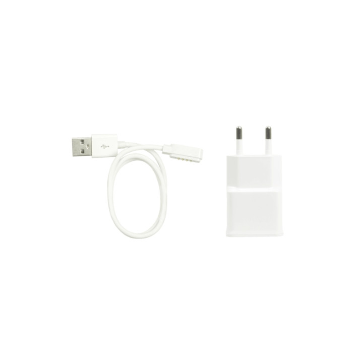 Savefamily Cargador de pared + Cable para Relojes Savefamily - 5V - Color Blanco