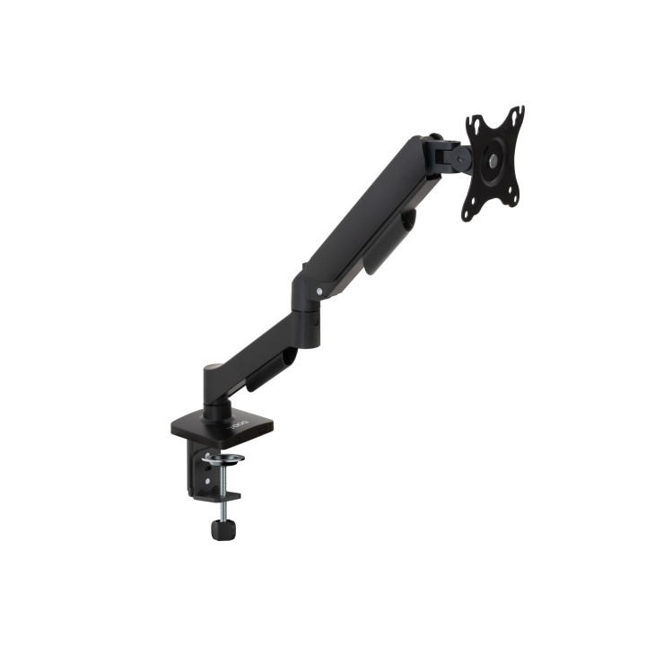 Tooq Soporte de Mesa con Brazo Articulado para Monitor de 13"-32" - Giratorio e Inclinable - Gestion de Cables - Peso Max 9kg -