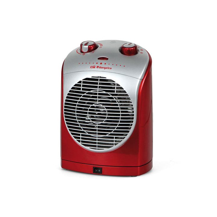 Orbegozo FH 5025 Calefactor con Ventilador - Potencia 2200W - Oscilante - Base Antideslizante - Indicador Luminoso - Proteccion