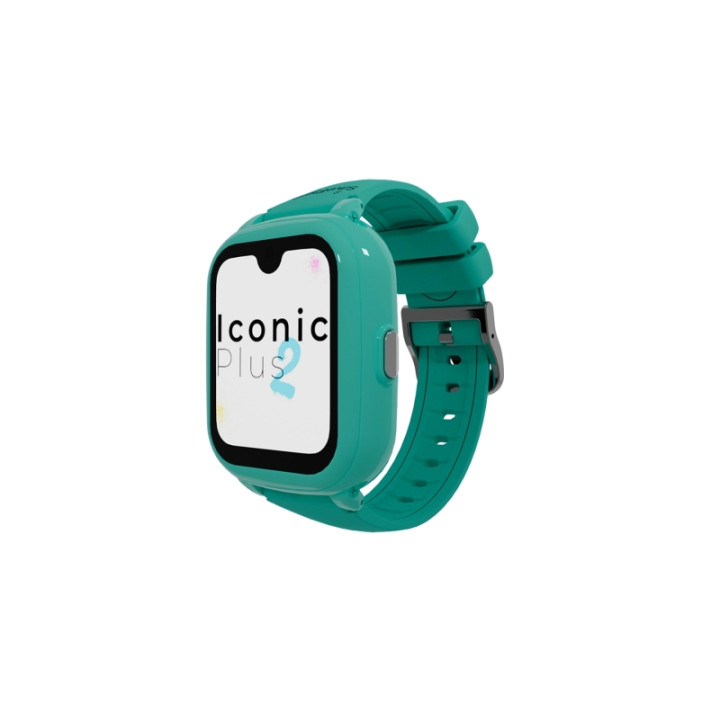Savefamily Reloj Inteligente Infantil Iconic Plus 2 con GPS y Llamada - IP67 - Bateria 850mAh - IA - Color Menta