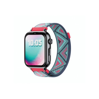 Savefamily Reloj Inteligente Infantil SaveWatch Plus 2 - Pantalla Amoled - Carcasa Negra - Correa Tela Tribeca