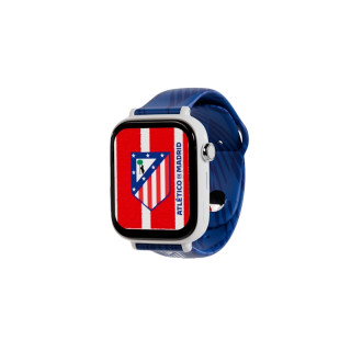 Savefamily Reloj Inteligente Infantil Savewatch Plus Edicion Atletico de Madrid con GPS y Llamada - Correa Silicona Azul