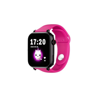 Savefamily Reloj Inteligente Infantil SaveWatch Plus con GPS y Llamada - IP67 - Boton SOS - Carcasa Negra - Correa Silicona Lol