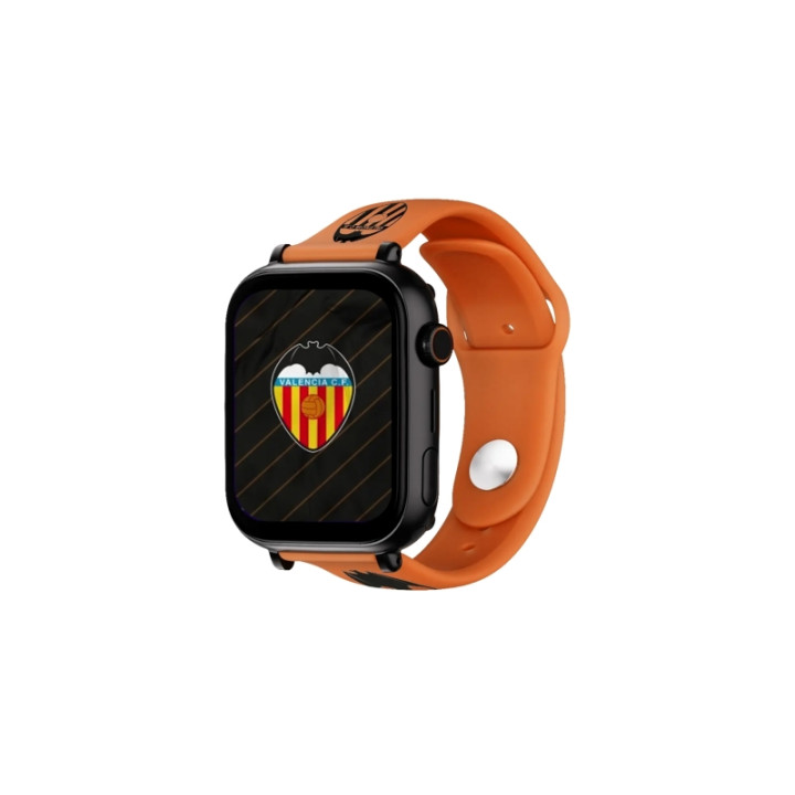Savefamily Reloj Inteligente Infantil Savewatch Plus Edicion Valencia C.F. con GPS y Llamada - Correa Silicona Naranja