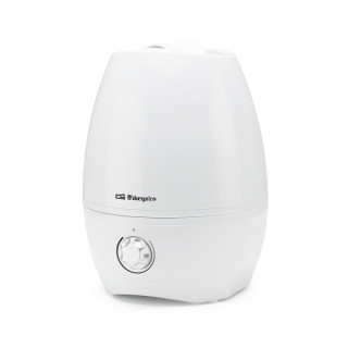 Orbegozo HU 2055 Humidificador 350mL/h - Potencia 30W - Deposito de 5L - Purifica y Neutraliza Malos Olores - Ajustable 360° -