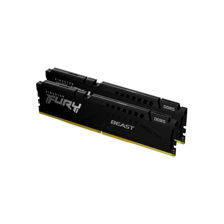 Kingston Fury Beast Memoria RAM DDR5 6000Mts 32GB (2 x 16 GB) 1.35V CL30 DIMM