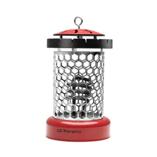 Orbegozo LO 8000 Estufa Electrica Compacta y Segura - Potencia 400W - Gancho Incorporado - Rejilla de Seguridad - 2 Niveles de