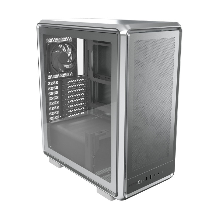 Cooler Master Masterframe 500 Caja Torre E-ATX - Ventana Lateral - Paneles Intercambiables - 2 Ventiladores de 200mm Frontales