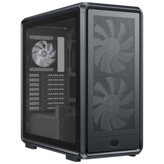 Cooler Master Masterframe 600 Caja Torre E-ATX - 2 Ventiladores 200mm RGB Frontales - 1 Ventilador 120mm RGB Trasero - Ventana
