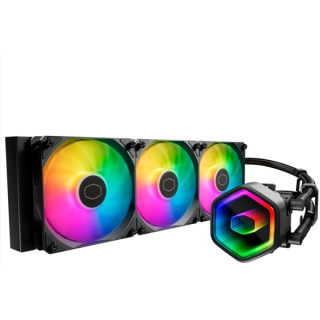 Cooler Master Masterliquid 360 Core II Lite ARGB Kit de Refrigeracion Liquida - Ventiladores Preinstalados - Tubos de 400mm - I