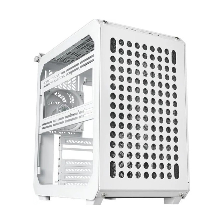 Cooler Master Qube 500 Caja Semitorre ATX/MicroATX/Mini-ITX - Ventana Lateral - 7 Ranuras de Expansion - Gestion de Cables - Au