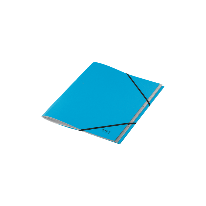 Carpeta clasificadora de carton 12 posiciones a4 recycle 100% azul leitz 39150035