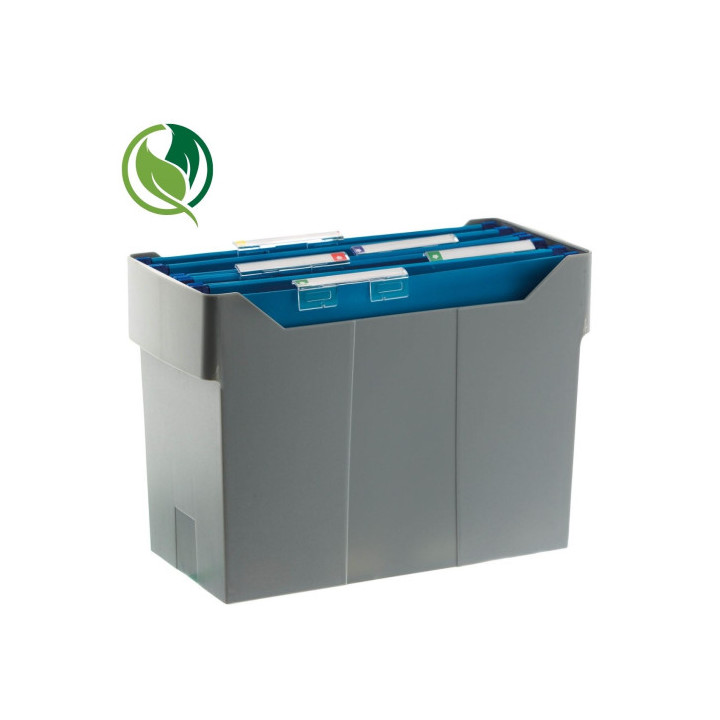 Cajetín de archivo archibox para carpetas colgantes a4 visión superior (no incluye carpetas). med.ext: 170x365x260 mm. colo...