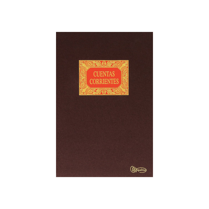 Libro folio natural 100hojas cuentas corrientes miquelrius 4022
