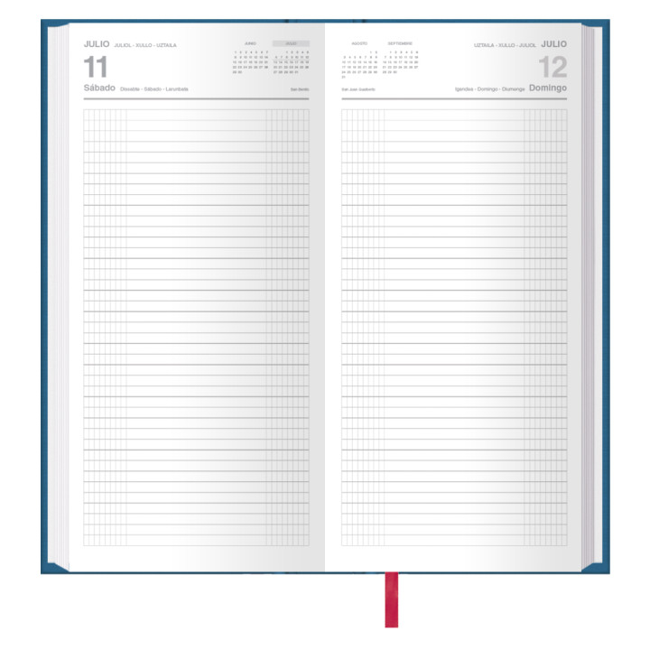 Dietario 2026 dos tercios día página 14