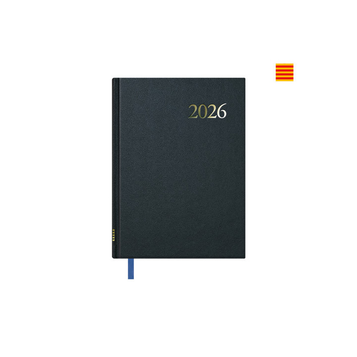 Agenda 2026 segovia semana vista 14 x 20 cm. color negro catalán dohe 11125 - 26