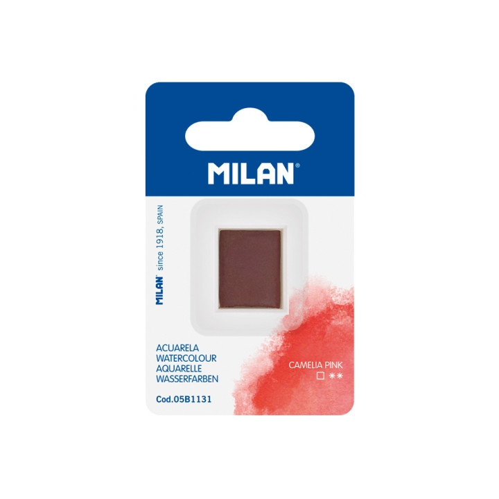 Milan Art Acuarela de Recambio - Medio Godet - Color Rosa