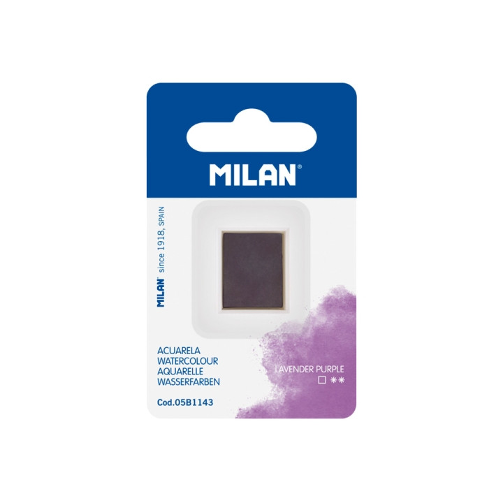 Milan Art Acuarela de Recambio - Medio Godet - Color Violeta
