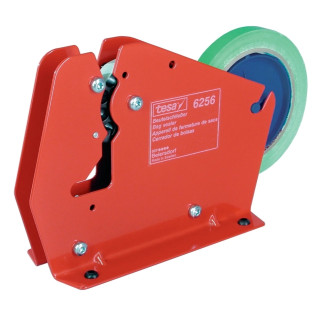 Tesa 6256 Sellador de Bolsas - Ancho Maximo del Rollo 12mm - Diametro Maximo del Rollo 130mm - Color Rojo