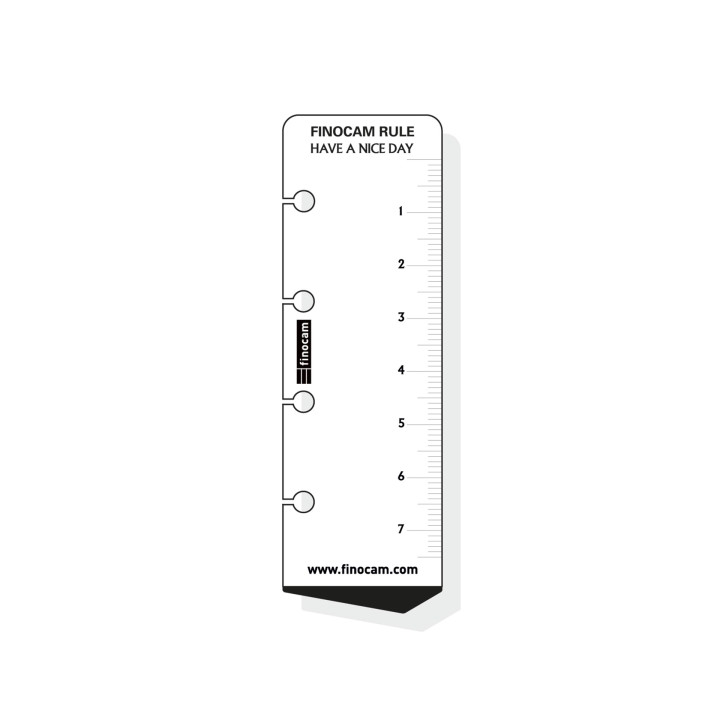 Finocam C159 Regla para Agendas Classic - Formato 601 - 30x95mm - Color Blanco