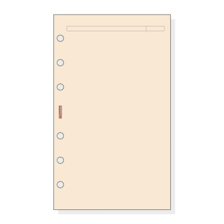 Finocam R443 Recambio para Agendas Open - Liso - Formato 400 - 91x5x152mm - Color Crema