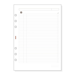 Finocam R1002 Planficador de Recambio para Agendas Open - Formato 1000 - 155x5x215mm - Color Blanco