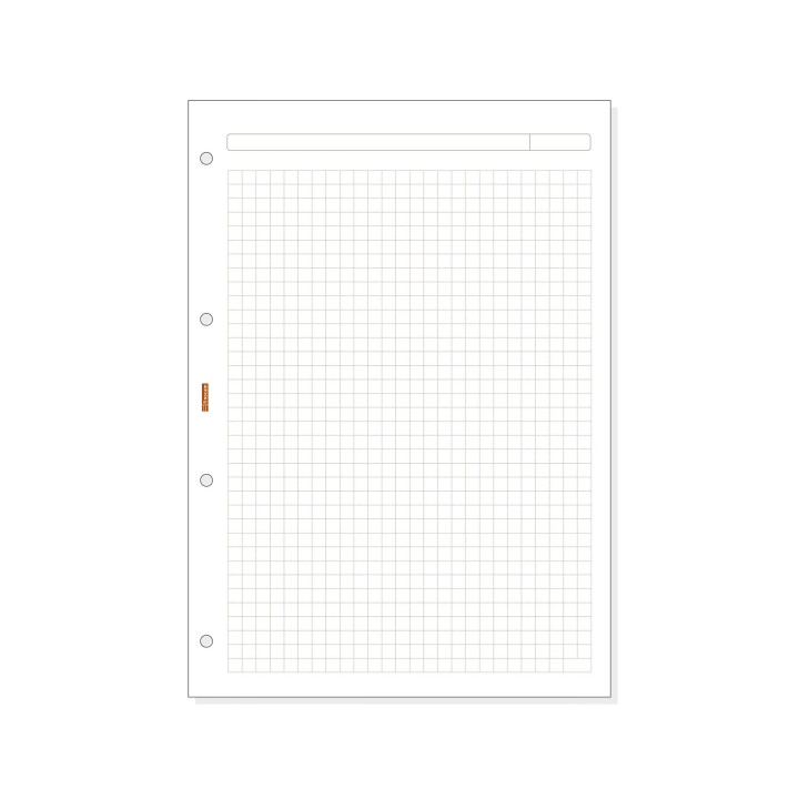 Finocam R4040 Recambio para Agendas Open - Formato A4 - 210x5x297mm - Color Blanco